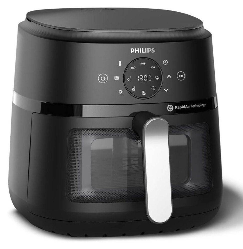 Freidora por Aire / Sin Aceite Philips Airfryer Serie 2000/ 1700W/ Capacidad 6.2L