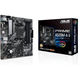 Placa Base Asus Prime A520M-A II/CSM Socket AM4/ Micro ATX