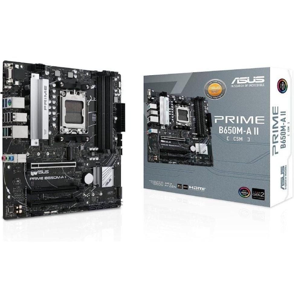 Placa Base Asus Prime B650M-A II-CSM/ Socket AM5/ Micro ATX