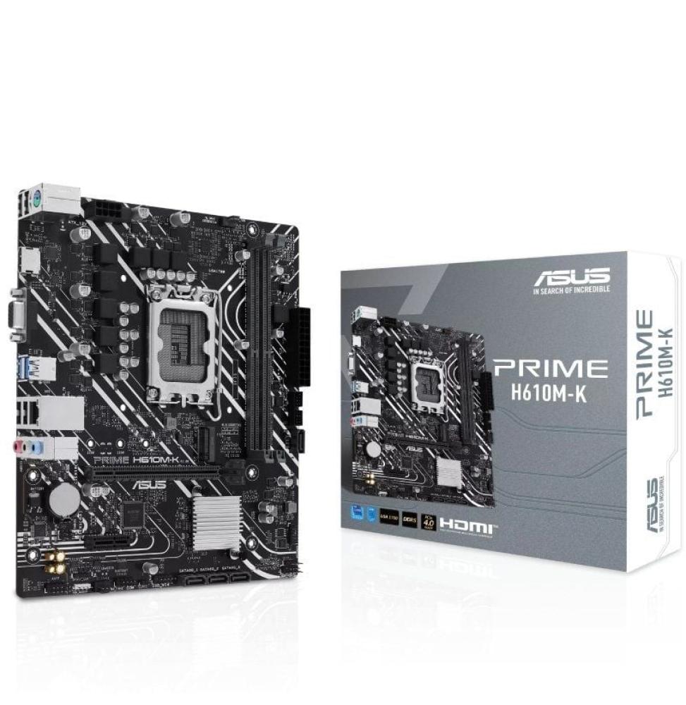 Placa Base Asus Prime H610M-K Socket 1700/ Micro ATX