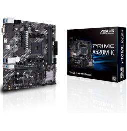 Placa Base Asus Prime A520M-K Socket AM4/ Micro ATX