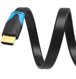 Cable HDMI 2.0 4K Vention VAA-B02-L200/ HDMI Macho - HDMI Macho/ 2m/ Negro