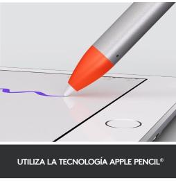 Lápiz Inalámbrico Logitech Crayon para iPad/ Naranja