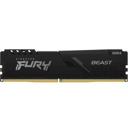 Memoria RAM Kingston FURY Beast 16GB/ DDR4/ 2666MHz/ 1.2V/ CL16/ UDIMM