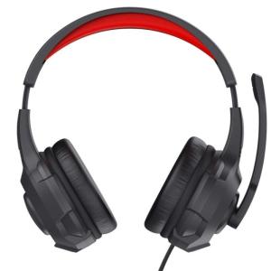 Auriculares Gaming con Micrófono Trust Gaming 24785/ Jack 3.5/ Rojos y Negros