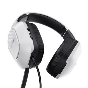 Auriculares Gaming con Micrófono Trust Gaming GXT 415 Zirox/ Jack 3.5/ Blancos