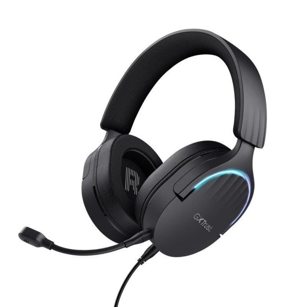 Auriculares Gaming con Micrófono Trust Gaming GXT 490 Fayzo/ USB 2.0/ Negros