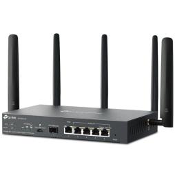 Router VPN 4G TP-Link Omada ER706W-4G/ WiFi 6/ 3000Mbps/ 2.4GHz 5GHz/ 5 Antenas/ WiFi 802.1Q