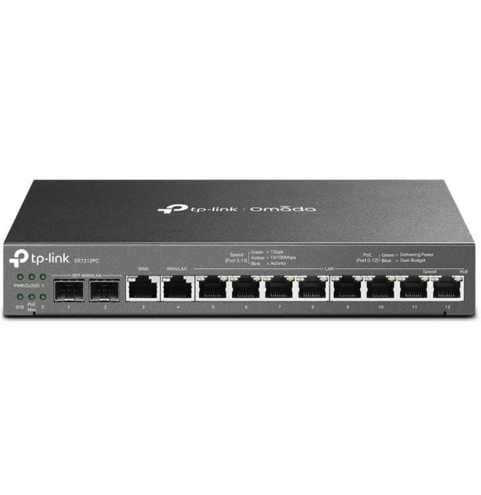 Router VPN TP-Link Omada ER7212PC/ 12 Puertos Multi-WAN