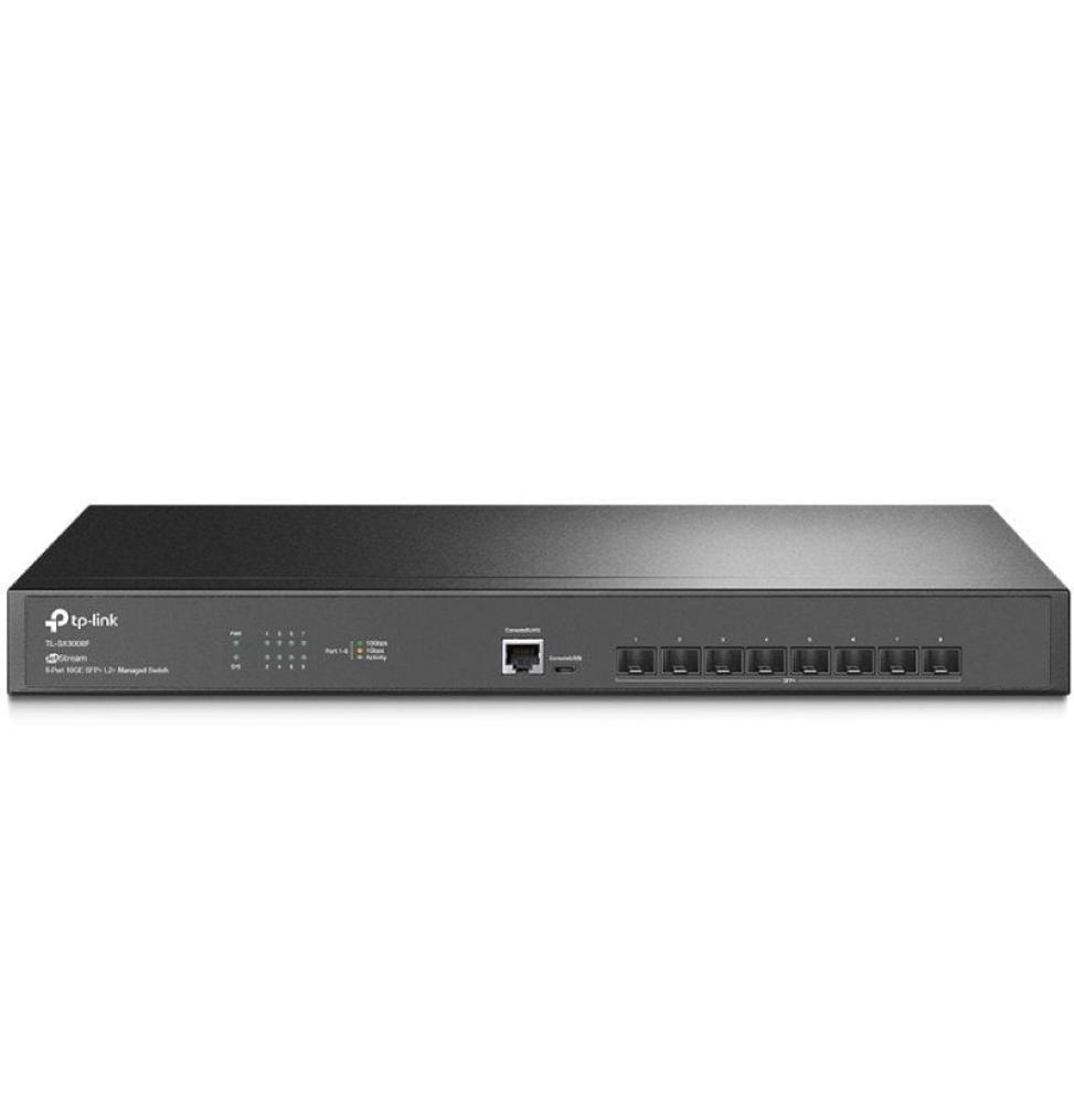 Switch Gestionable TP-Link Omada JetStream TL-SX3008F/ 8 Puertos/ SFP+ 10GE