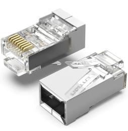 Conector RJ45 IDAR0-100/ Cat.5e FTP/ 100 uds