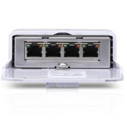 Switch Ubiquiti NanoSwitch N-SW/ 4 Puertos RJ45 10/100/1000 PoE