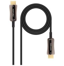 Cable HDMI 2.1 AOC 8K Nanocable 10.15.2115/ HDMI Macho - HDMI Macho/ 15m/ Negro