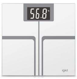 Báscula de Baño GKL Fitmax White/ Hasta 200kg