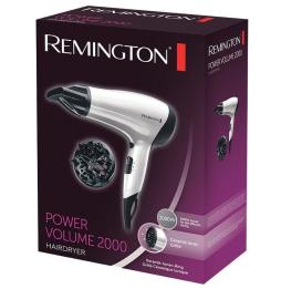 Secador Remington Power Volume 2000/ 2000W/ Iónico/ Blanco