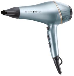 Secador Remington Shine Therapy Pro AC9300/ 2200W/ Iónico/ Negro y Azul