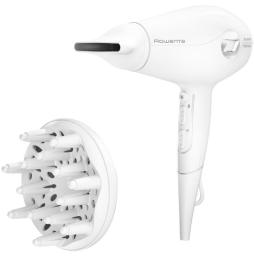 Secador Rowenta Volumizer/ 2400W/ Iónico/ Blanco