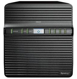 NAS Synology Diskstation DS423/ 4 Bahías 3.5'- 2.5'/ 2GB DDR4/ Formato Torre