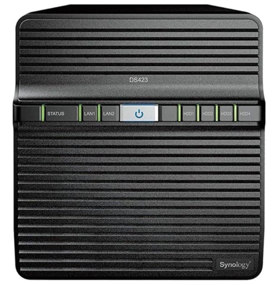 NAS Synology Diskstation DS423/ 4 Bahías 3.5'- 2.5'/ 2GB DDR4/ Formato Torre