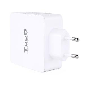 Cargador de Pared TooQ TQWC-2SC03WT/ 1xUSB Tipo-C/ 1xUSB/ 48W