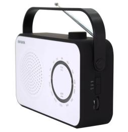 Radio Portátil Aiwa R-190BW/ 2W/ Blanco