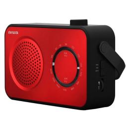 Radio Portátil Aiwa R-190RD/ 2W/ Roja