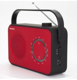 Radio Portátil Aiwa R-190RD/ 2W/ Roja