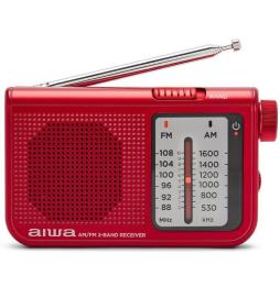 Radio Portátil Aiwa RS-55RD/ Rojo