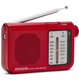 Radio Portátil Aiwa RS-55RD/ Rojo