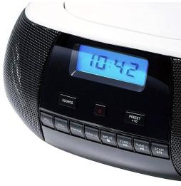 Radio CD Sunstech CRUSM400WT/ Blanca