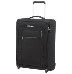 Maleta de Cabina American Tourister Crosstrack Upright 55cm/ 55x40x20cm/ 2 Ruedas/ Negra y Gris