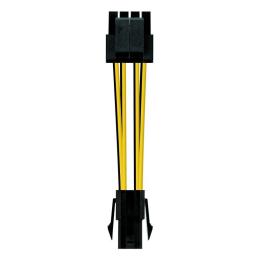 Cable de Alimentación Microprocesador Nanocable 10.19.1401/ Molex -4+4 PIN Macho - Molex 4 PIN Hembra/ 15cm