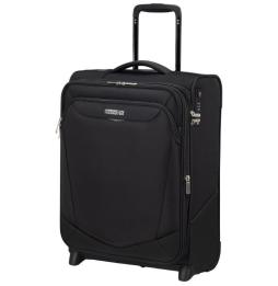 Maleta de Cabina American Tourister Upright SummerRide 55cm/ 55x40x20cm/ 2 Ruedas/ Negra