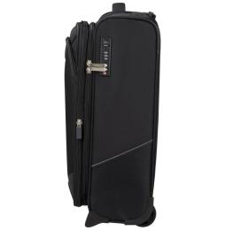 Maleta de Cabina American Tourister Upright SummerRide 55cm/ 55x40x20cm/ 2 Ruedas/ Negra