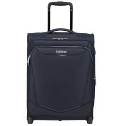 Maleta de Cabina American Tourister Upright SummerRide 55cm/ 55x40x20cm/ 2 Ruedas/ Azul Marino