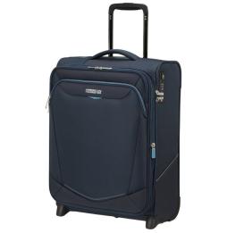 Maleta de Cabina American Tourister Upright SummerRide 55cm/ 55x40x20cm/ 2 Ruedas/ Azul Marino