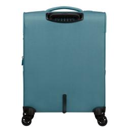 Maleta de Cabina American Tourister SummerRide Spinner 55cm/ 55x40x23cm/ 4 Ruedas/ Azul Brisa