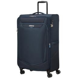 Maleta Grande American Tourister SummerRide Spinner 80cm/ 80x48x30cm/ 4 Ruedas/ Azul Marino