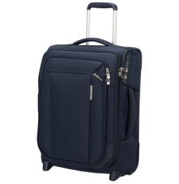 Maleta de Cabina Samsonite Respark Upright Expansible 55cm/ 55x40x27cm/ 2 Ruedas/ Azul Medianoche