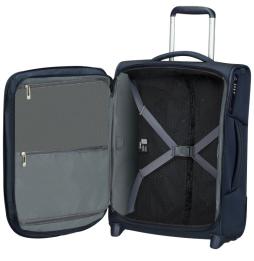 Maleta de Cabina Samsonite Respark Upright Expansible 55cm/ 55x40x27cm/ 2 Ruedas/ Azul Medianoche