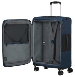 Maleta Mediana Samsonite Vaycay Spinner Expansible 66cm/ 66x43x30cm/ 4 Ruedas/ Azul Marino