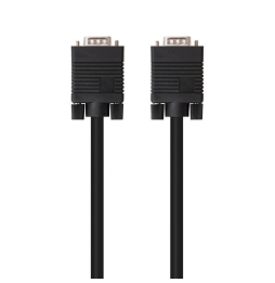 Cable SVGA Nanocable 10.15.1303/ VGA Macho - VGA Macho/ 3m/ Negro