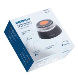 Luz de Emergencia para coche Daewoo DW5001 V16/ Homologada/ Base Imantada/ Geolocalizable/ Funciona a Pilas