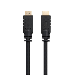 Cable HDMI 1.4 Nanocable 10.15.1825/ HDMI Macho - HDMI Macho/ 25m/ Negro