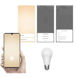 Bombilla Led Inteligente Xiaomi Mi LED Smart Bulb Warm/ Casquillo E27/ 8W/ 810 Lúmenes/ 2700K