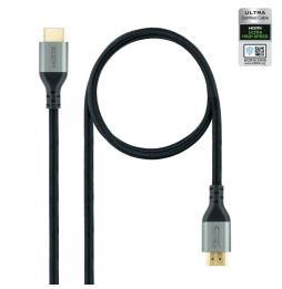 Cable HDMI 2.1 8K Nanocable 10.15.8103/ HDMI Macho - HDMI Macho/ 3m/ Certificado/ Negro