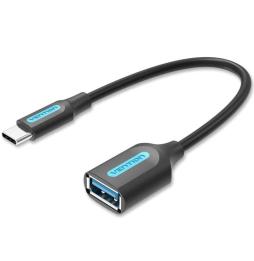 Adaptador USB 3.1 Tipo-C Vention CCVBB/ USB Tipo-C Macho - USB Hembra