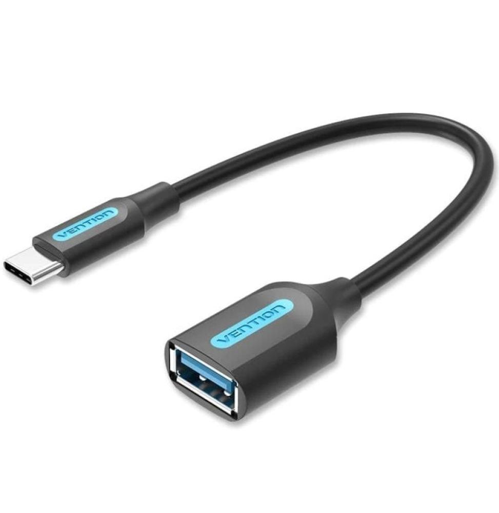 Adaptador USB 3.1 Tipo-C Vention CCVBB/ USB Tipo-C Macho - USB Hembra