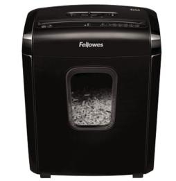 Destructora Fellowes 6M/ Minicorte de 4 x 12mm/ Negra