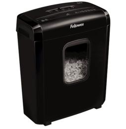 Destructora Fellowes 6M/ Minicorte de 4 x 12mm/ Negra